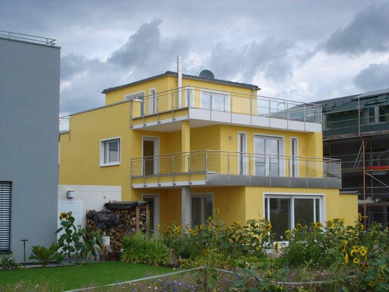 Modernes Doppelhaus in Frankfurt/Riedberg