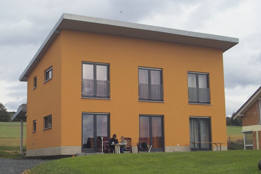 Einfamilienhaus aus Liapormassivwänden bei Fulda