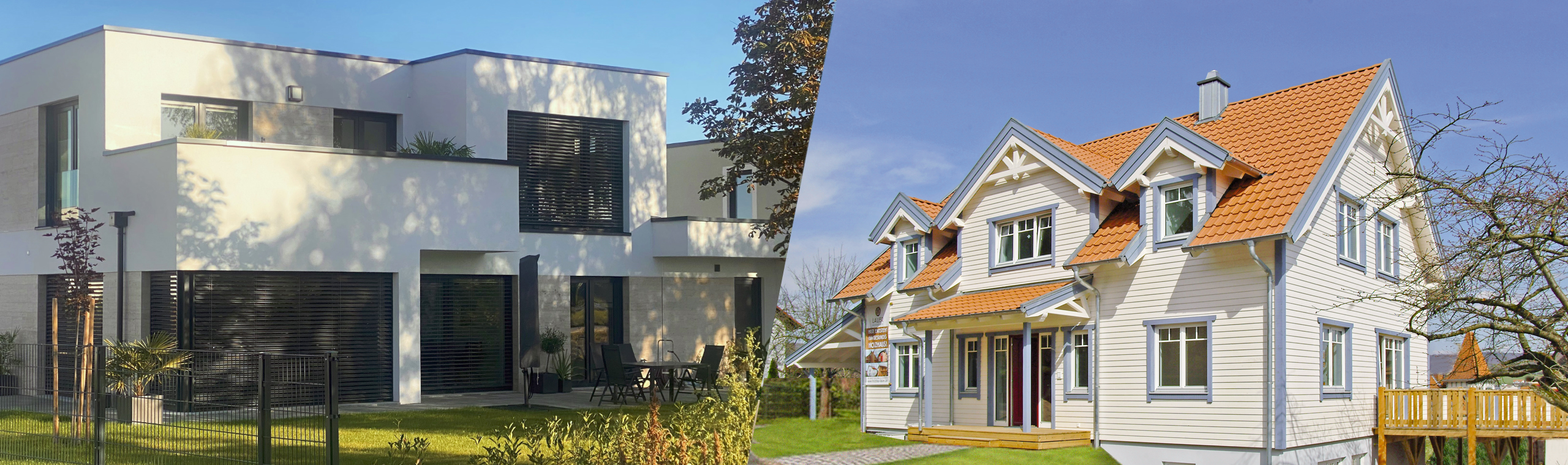 DEURA-MASSIVHAUS mit Wänden aus natürlichen Ton oder DEURA-ÖKOHOLZHAUS: wohngesund, energieeffizient, individuell und preiswert